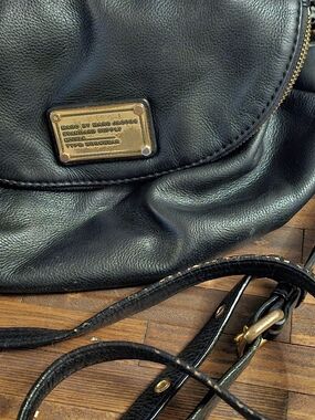 Marc by Marc Jacobs Black Leather Crossbody Bag